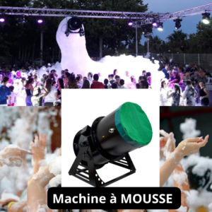 Location Machine à mousse 180m2/Minute