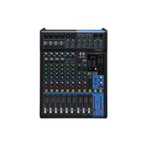 Table de mixage Yamaha professionnelle avec faders et boutons, disponible à la location dans le Bas-Rhin pour événements.