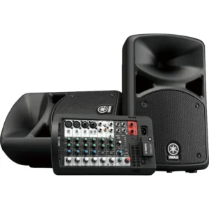 Location enceinte Yamaha StagePas 600 en Alsace, idéale pour animer mariages, soirées et événements professionnels avec une qualité sonore exceptionnelle.