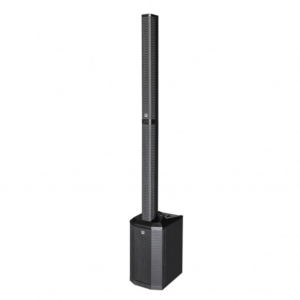 Location colonne de son sur batterie HK Audio Polar 10 en plein air pour un mariage en Alsace.