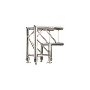 Angle de structure Global Truss en location pour montage de scènes et podiums en Alsace